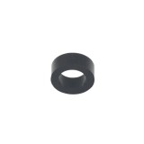 Hard Plastic Washer, Hole M10 (10mm), O/D 16mm, Height 6mm – Black