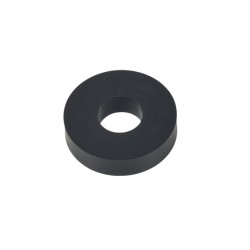 Hard Plastic Washer, Hole M10 (10mm), O/D 26mm, Height 6mm – Black