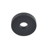 Hard Plastic Washer, Hole M10 (10mm), O/D 32mm, Height 6mm – Black