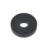 Hard Plastic Washer, Hole M10 (10mm), O/D 32mm, Height 6mm – Black