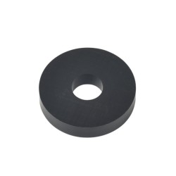 Hard Plastic Washer, Hole M10 (10mm), O/D 32mm, Height 6mm – Black