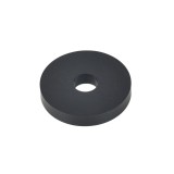 Hard Plastic Washer, Hole M10 (10mm), O/D 38mm, Height 6mm – Black