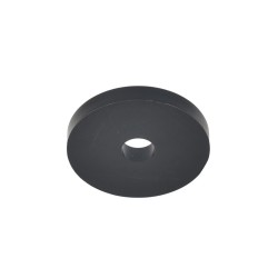 Hard Plastic Washer, Hole M10 (10mm), O/D 44mm, Height 6mm – Black