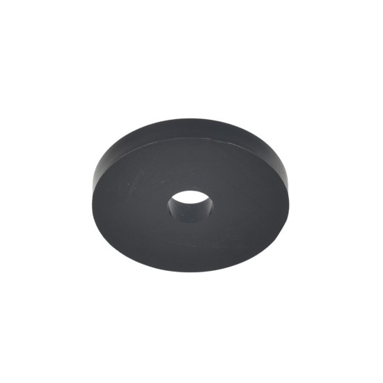 Hard Plastic Washer, Hole M10 (10mm), O/D 44mm, Height 6mm – Black