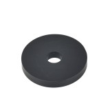 Hard Plastic Washer, Hole M10 (10mm), O/D 44mm, Height 6mm – Black