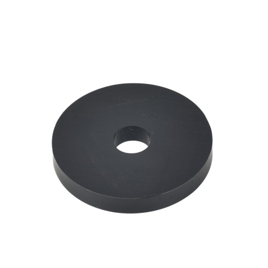 Hard Plastic Washer, Hole M10 (10mm), O/D 44mm, Height 6mm – Black