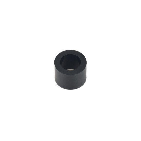 Hard Plastic Washer, Hole M10 (10mm), O/D 16mm, Height 12mm – Black