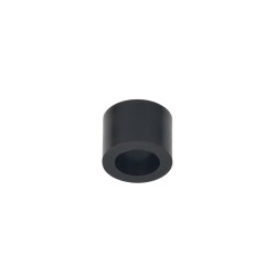 Hard Plastic Washer, Hole M10 (10mm), O/D 16mm, Height 12mm – Black
