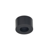 Hard Plastic Washer, Hole M10 (10mm), O/D 20mm, Height 12mm – Black
