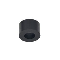 Hard Plastic Washer, Hole M10 (10mm), O/D 20mm, Height 12mm – Black
