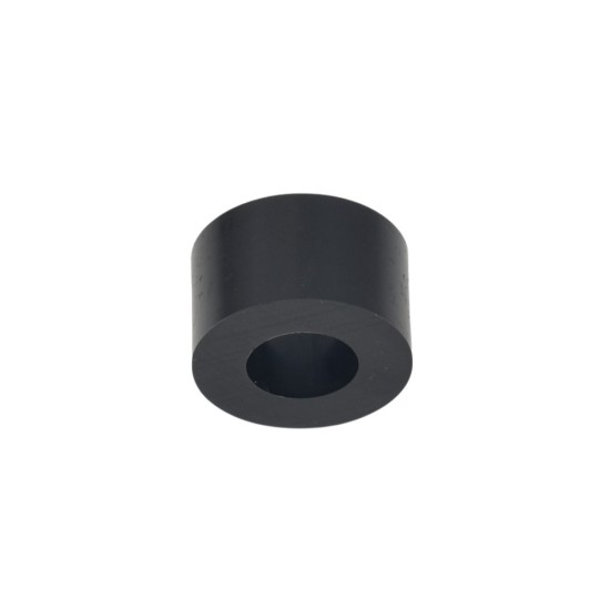 Hard Plastic Washer, Hole M10 (10mm), O/D 20mm, Height 12mm – Black