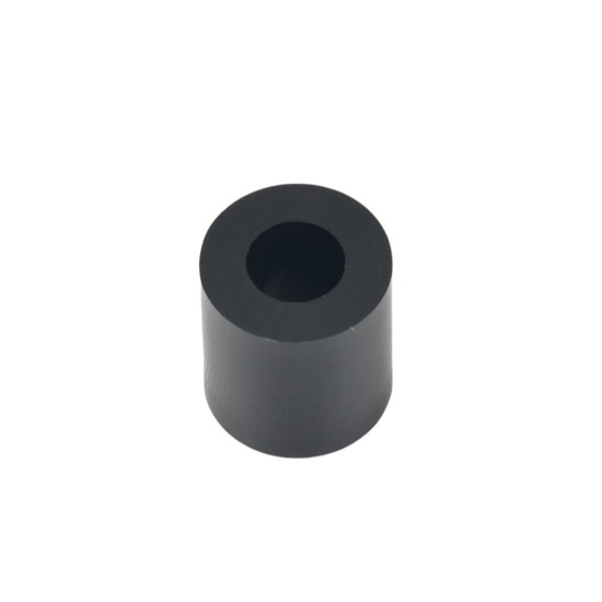 Hard Plastic Washer, Hole M10 (10mm), O/D 20mm, Height 22mm – Black