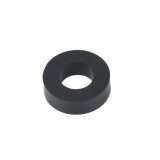 Hard Plastic Washer, Hole M10 (10mm), O/D 20mm, Height 6mm – Black