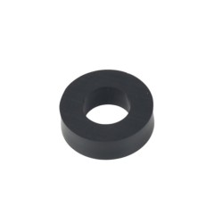 Hard Plastic Washer, Hole M10 (10mm), O/D 20mm, Height 6mm – Black
