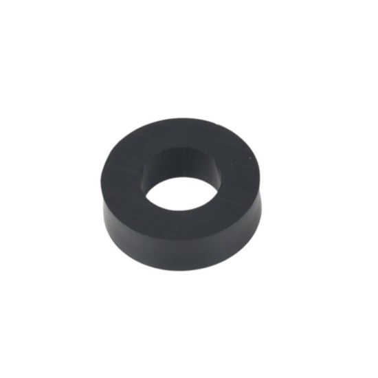 Hard Plastic Washer, Hole M10 (10mm), O/D 20mm, Height 6mm – Black