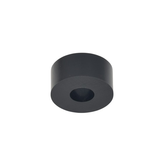 Hard Plastic Washer, Hole M10 (10mm), O/D 26mm, Height 12mm – Black