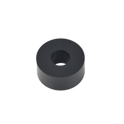 Hard Plastic Washer, Hole M10 (10mm), O/D 26mm, Height 12mm – Black
