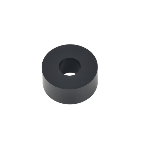 Hard Plastic Washer, Hole M10 (10mm), O/D 26mm, Height 12mm – Black
