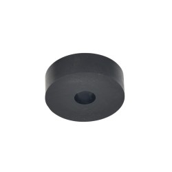 Hard Plastic Washer, Hole M10 (10mm), O/D 38mm, Height 12mm – Black