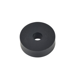 Hard Plastic Washer, Hole M10 (10mm), O/D 38mm, Height 12mm – Black