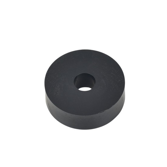 Hard Plastic Washer, Hole M10 (10mm), O/D 38mm, Height 12mm – Black