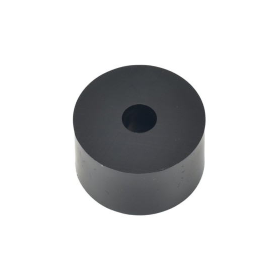 Hard Plastic Washer, Hole M10 (10mm), O/D 38mm, Height 22mm – Black