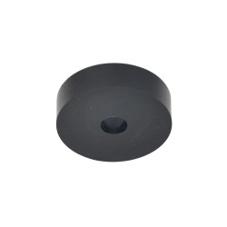 Hard Plastic Washer, Hole M10 (10mm), O/D 44mm, Height 12mm – Black