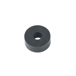 Hard Plastic Washer, Hole M5 (5mm), O/D 16mm, Height 6mm – Black