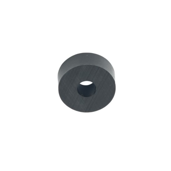 Hard Plastic Washer, Hole M5 (5mm), O/D 16mm, Height 6mm – Black