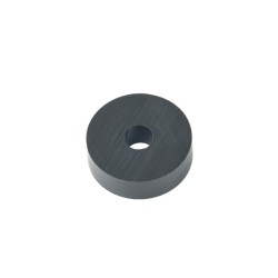 Hard Plastic Washer, Hole M5 (5mm), O/D 20mm, Height 6mm – Black