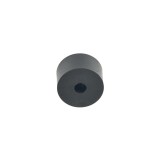 Hard Plastic Washer, Hole M5 (5mm), O/D 20mm, Height 12mm – Black