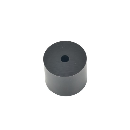 Hard Plastic Washer, Hole M5 (5mm), O/D 26mm, Height 22mm – Black