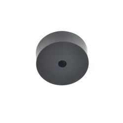 Hard Plastic Washer, Hole M5 (5mm), O/D 32mm, Height 12mm – Black