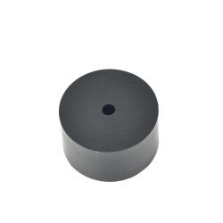 Hard Plastic Washer, Hole M5 (5mm), O/D 38mm, Height 22mm – Black
