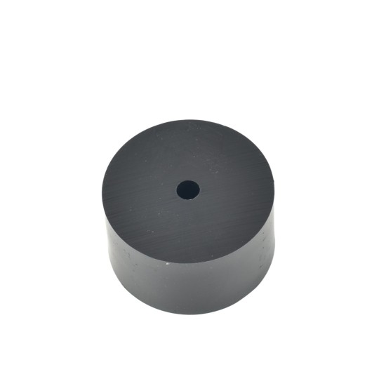 Hard Plastic Washer, Hole M5 (5mm), O/D 38mm, Height 22mm – Black