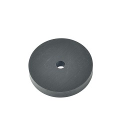 Hard Plastic Washer, Hole M5 (5mm), O/D 38mm, Height 6mm – Black