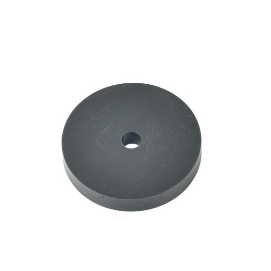 Hard Plastic Washer, Hole M5 (5mm), O/D 38mm, Height 6mm – Black