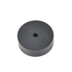 Hard Plastic Washer, Hole M5 (5mm), O/D 38mm, Height 12mm – Black