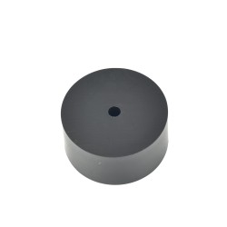 Hard Plastic Washer, Hole M5 (5mm), O/D 44mm, Height 22mm – Black