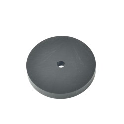 Hard Plastic Washer, Hole M5 (5mm), O/D 44mm, Height 6mm – Black