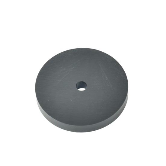 Hard Plastic Washer, Hole M5 (5mm), O/D 44mm, Height 6mm – Black
