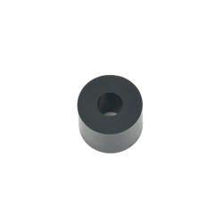 Hard Plastic Washer, Hole M6 (6mm), O/D 16mm, Height 12mm – Black