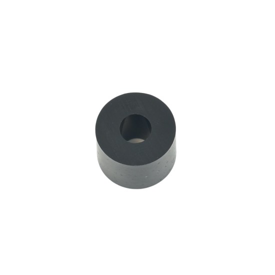 Hard Plastic Washer, Hole M6 (6mm), O/D 16mm, Height 12mm – Black