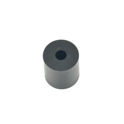 Hard Plastic Washer, Hole M6 (6mm), O/D 20mm, Height 22mm – Black