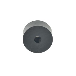 Hard Plastic Washer, Hole M6 (6mm), O/D 26mm, Height 12mm – Black
