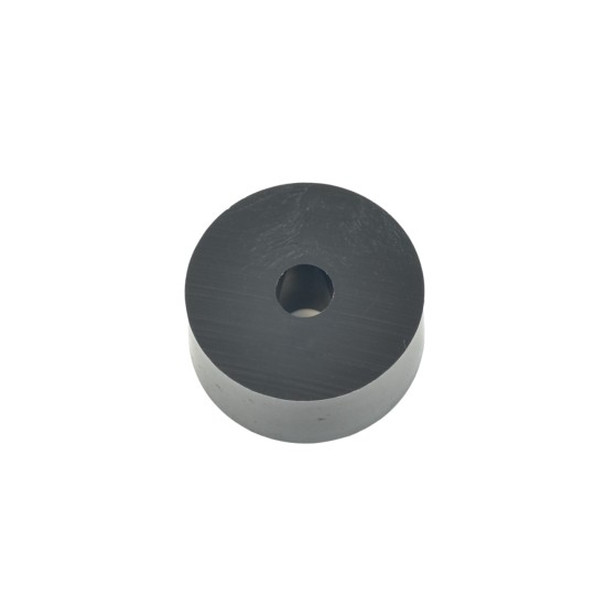 Hard Plastic Washer, Hole M6 (6mm), O/D 26mm, Height 12mm – Black