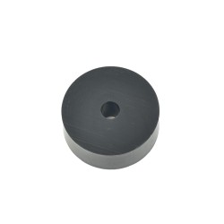 Hard Plastic Washer, Hole M6 (6mm), O/D 32mm, Height 12mm – Black