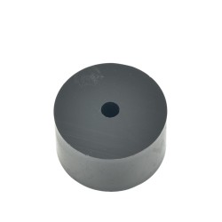 Hard Plastic Washer, Hole M6 (6mm), O/D 38mm, Height 22mm – Black