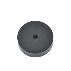 Hard Plastic Washer, Hole M6 (6mm), O/D 44mm, Height 12mm – Black