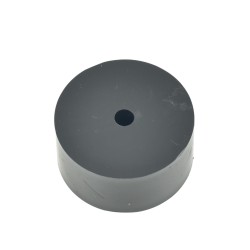 Hard Plastic Washer, Hole M6 (6mm), O/D 44mm, Height 22mm – Black